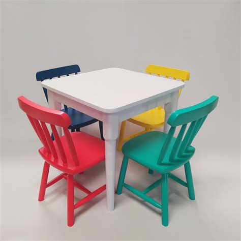 mesa com cadeira infantil - estufa de mesa